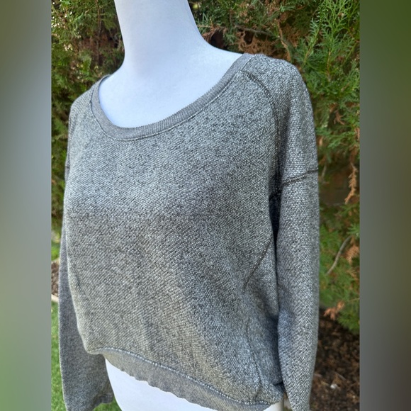 Vintage Y2K Women’s Converse One Star Grey Cotton Shirt Sweater Large - Picture 2 of 6